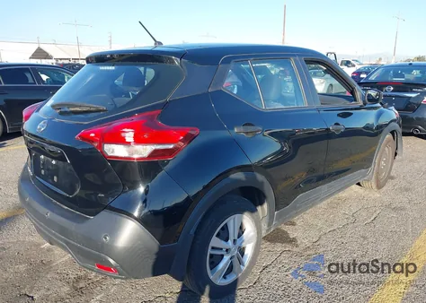 2020 Nissan Kicks S Xtronic Cvt z USA, uszkodzony, nr VIN 3N1CP5BV8LL571373
